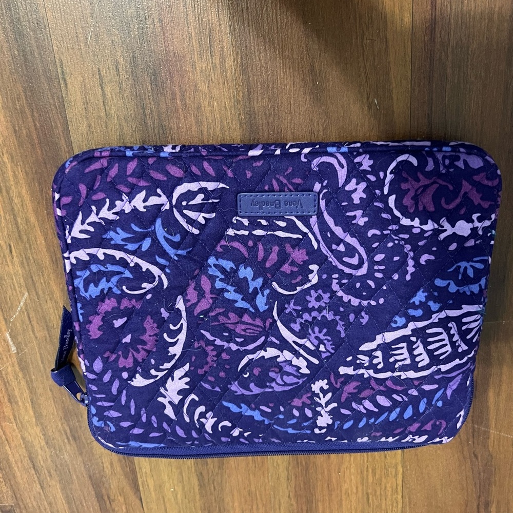 Vera Bradley Purple Patterned iPad cover